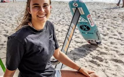 Lysa Kaval, kitefoil champion, talks to us about her year 2023: between progress and surprise